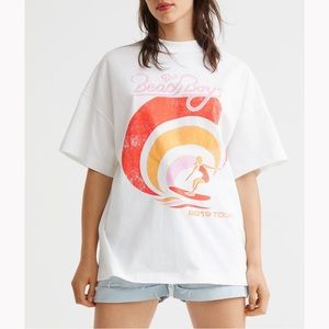 H&M Beach Boys oversized tee